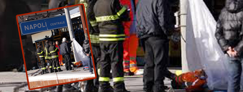 Muore folgorato alla stazione di Napoli