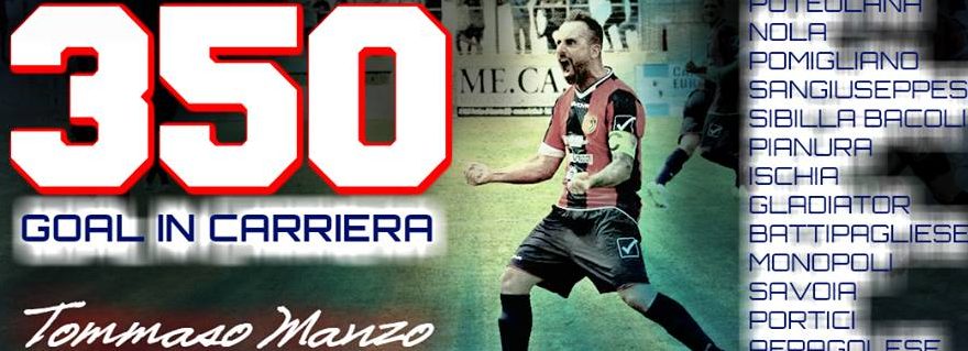 Tommaso Manzo fa 350! Vis Afragolese corsara a Mondragone