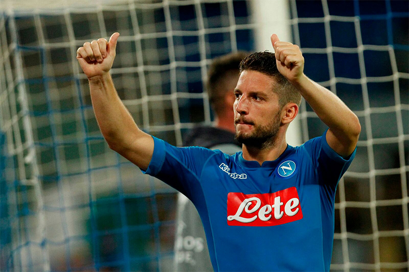 Napoli ancora in vetta, ma c’è ansia per Dries Mertens