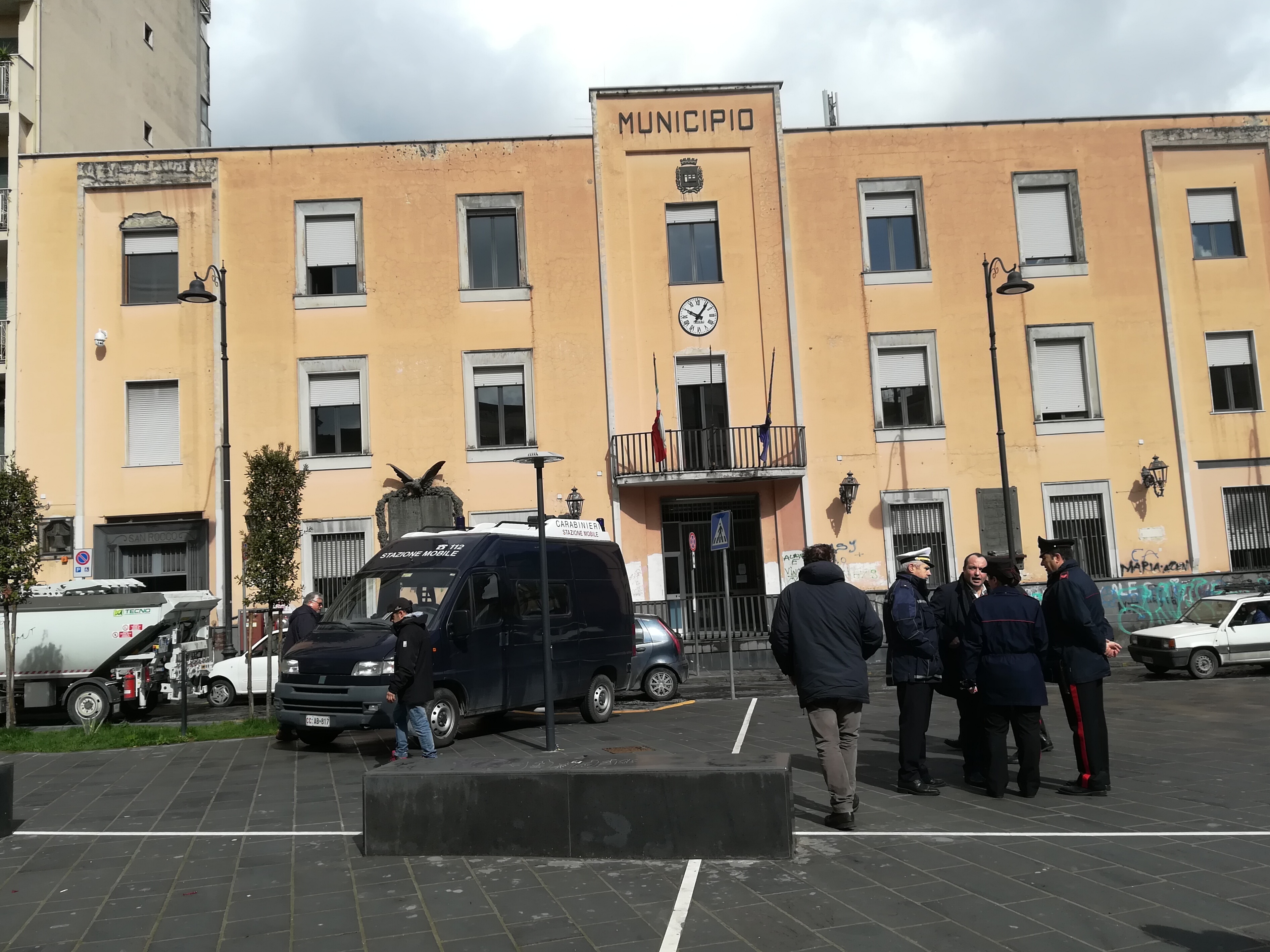 Casoria. Furto in comune sul posto Carabinieri e Polizia Locale