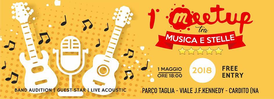 Primo maggio “Tra musica e stelle”. La festa del M5S in villa a Cardito