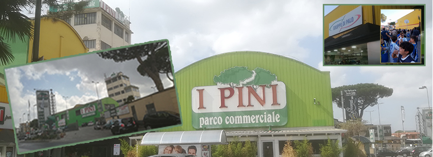 Riparte il rilancio del Parco Commerciale I PINI di Casoria con la forte spinta del Gruppo Di Palo