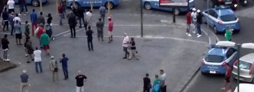 Napoli, rissa al Vasto tra extracomunitari: ferito un militare