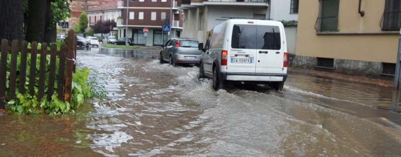 Maltempo, questa volta colpita la zona di Frattamaggiore