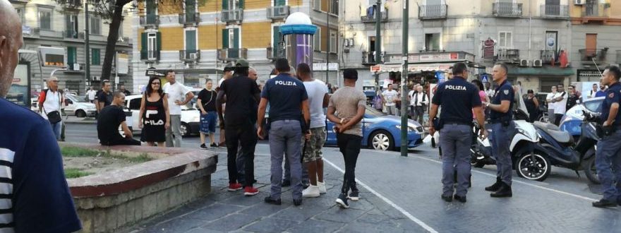 Quartiere Vasto: Spaccio e risse la Polizia interviene più volte