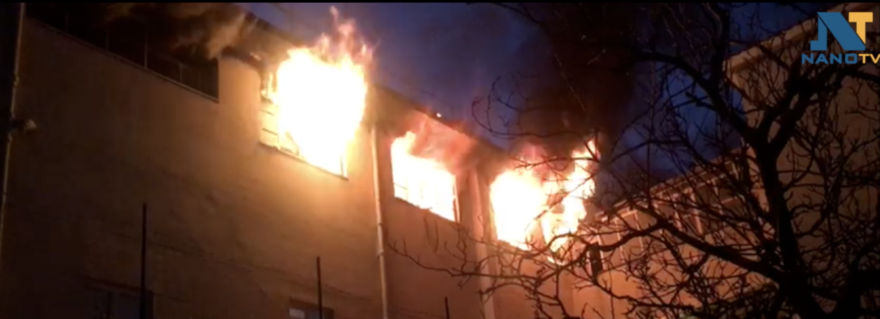 VIDEO – Afragola, grave incendio all’Istituto San Giuseppe su Corso Garibaldi