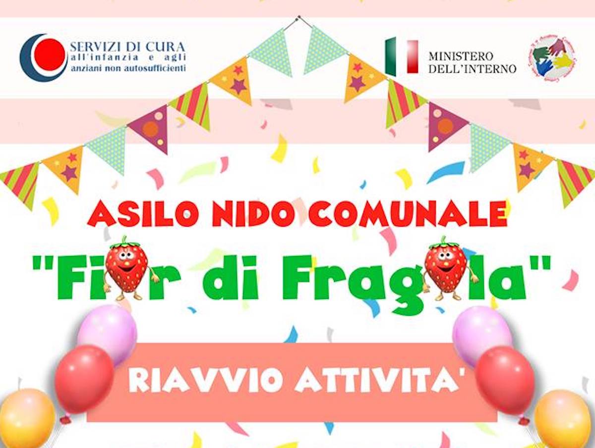 Riapre Fior di Fragola, l’asilo nido comunale di Afragola