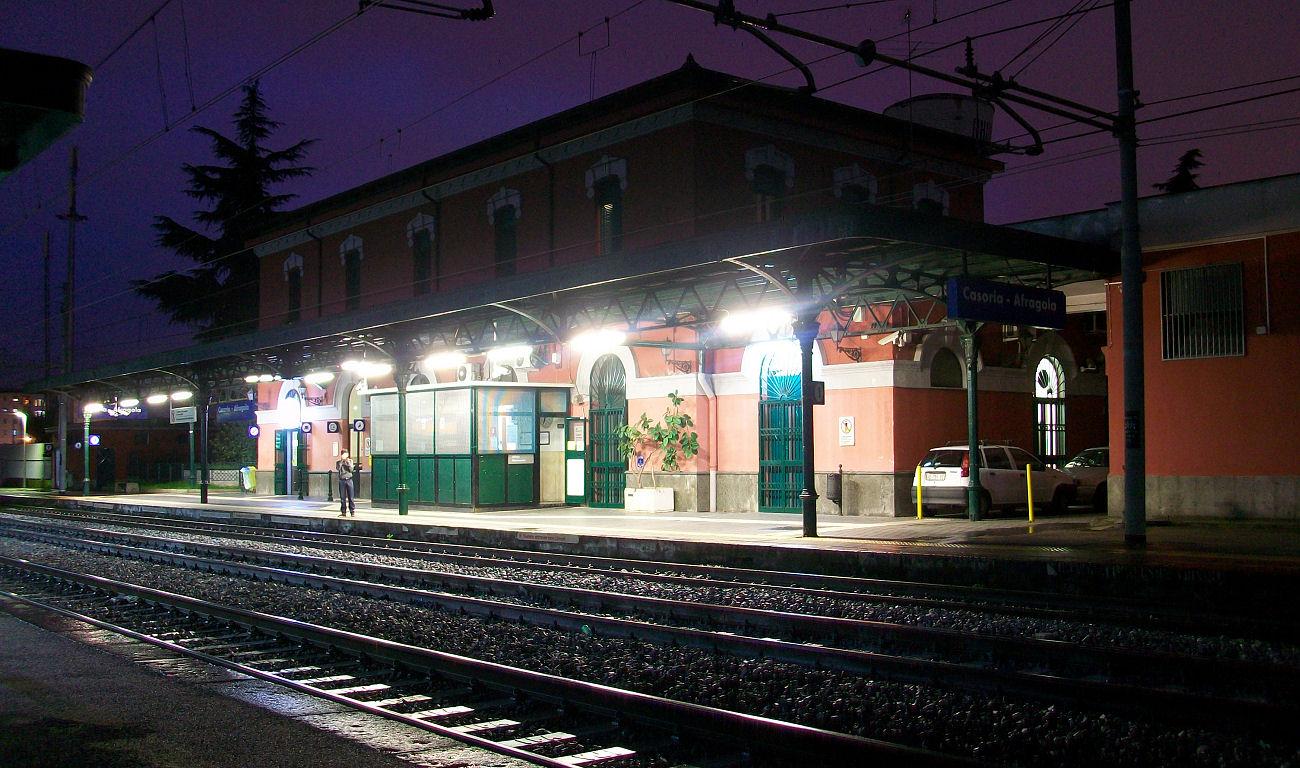 Maltempo: interrotta la linea ferroviaria tra Casoria e Frattamaggiore
