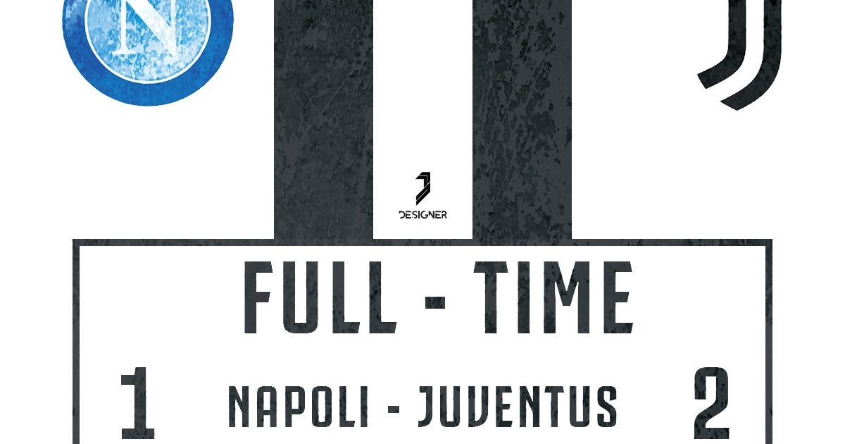 Rosso, pali ed errori per il Napoli: la Juve ne approfitta