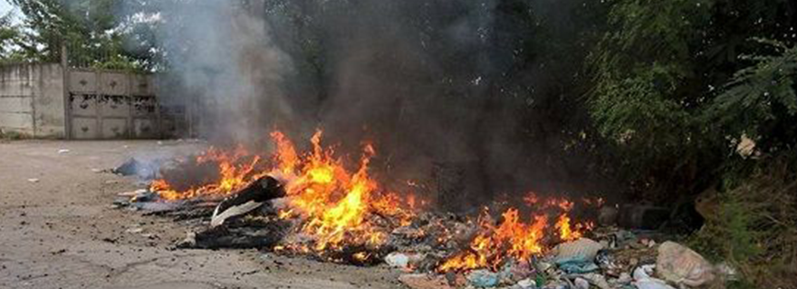 Caivano: Sequestrata area interessata da un rogo tossico