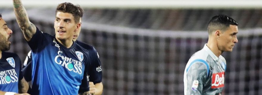Brutto stop del Napoli, l’Empoli vince 2-1