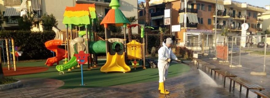 Giugliano: Vandalizzato il Parco Giochi per disabili
