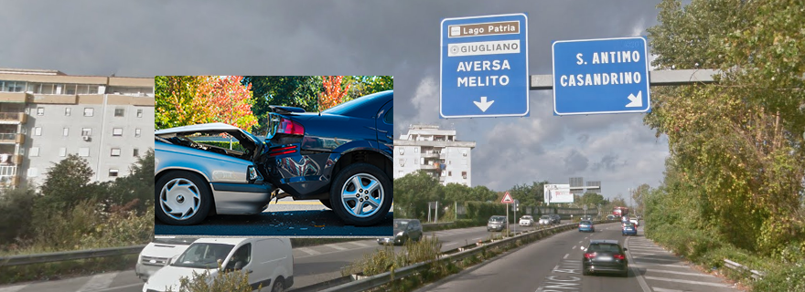 Asse Mediano: Tamponamento a catena a Sant’Antimo, traffico bloccato