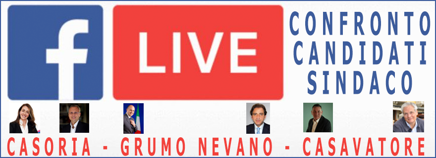 Tutto pronto per i confronti in diretta tra i candidati sindaco di Casoria, Grumo Nevano e Casavatore