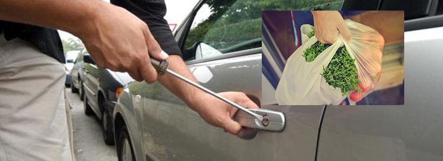 Sant’Antimo: Ladri forzano la serratura dell’auto per rubare la spesa