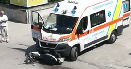 ambulanza scooter succivo