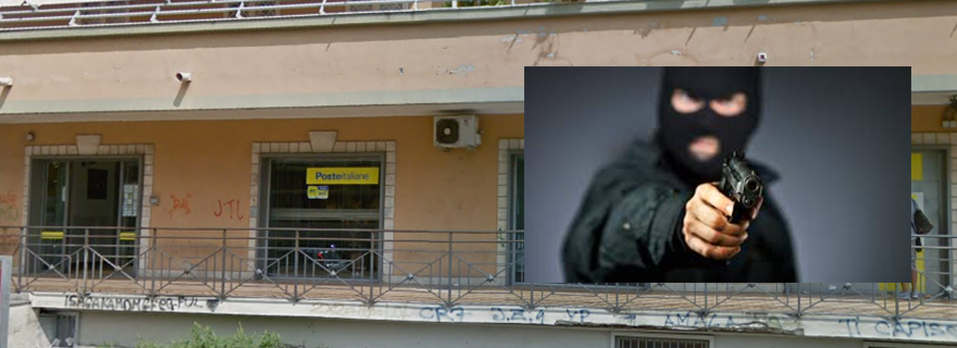Casalnuovo: Rapina con ostaggio alle poste di via Grimaldi