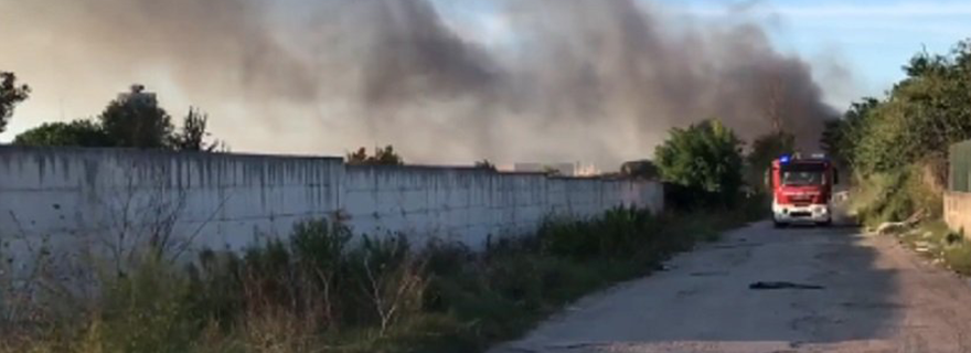 Rogo a Cava Alma: Ecco i primi dati dalle centraline Arpac