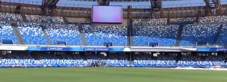 Afragola: Dipendente LSU ruba i nuovi sediolini dal San Paolo