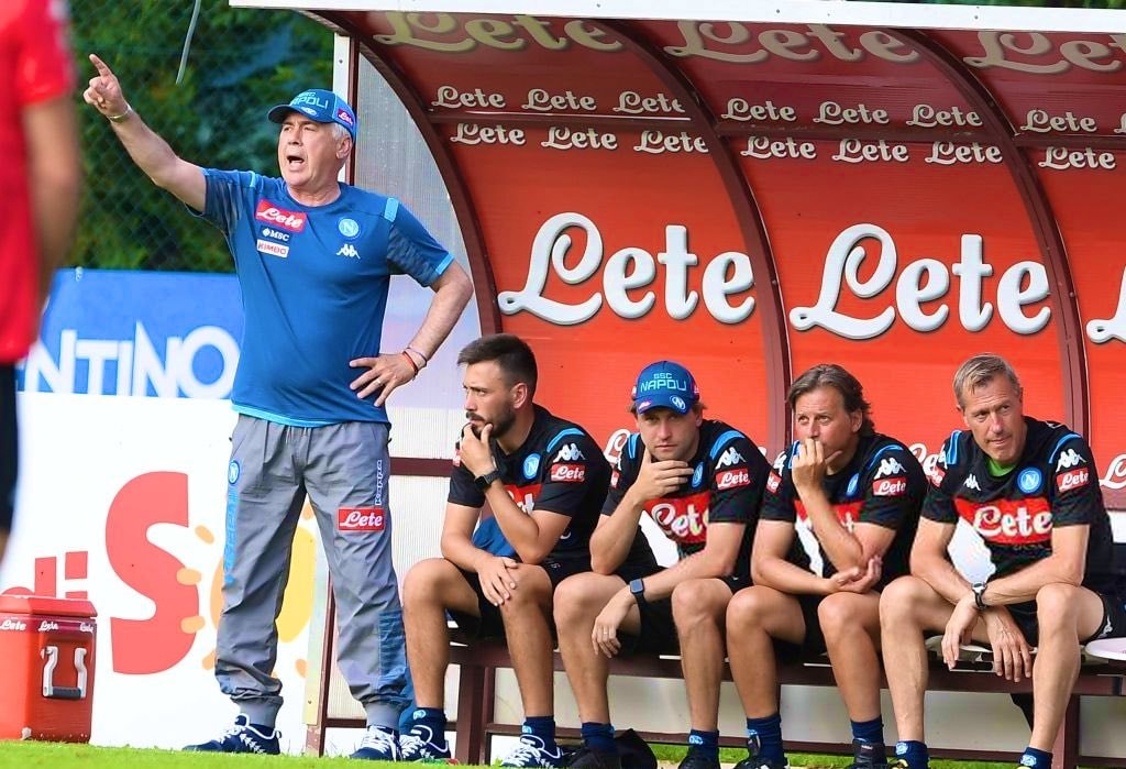 Napoli-Cremonese: 3-3. Ultima amichevole per gli azzurri a Dimaro