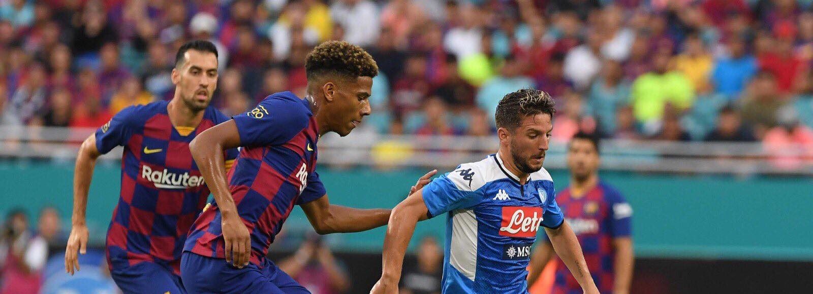 Barcellona-Napoli: 2-1. Gli azzurri spreconi sotto porta