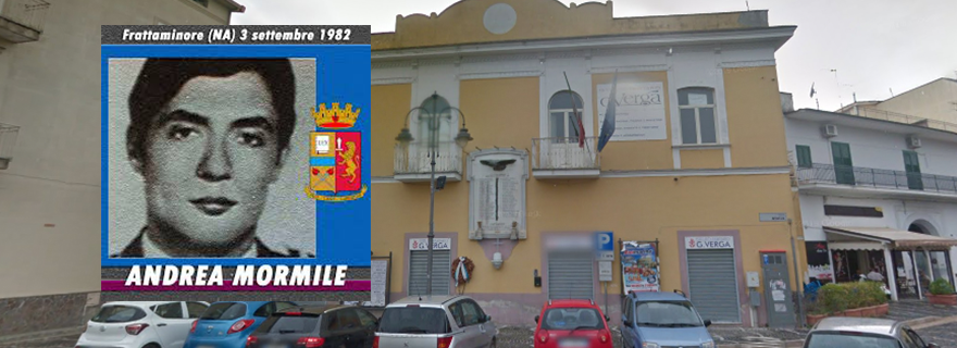 Frattaminore: 37esimo anniversario della scomparsa di Andrea Mormile, vittima della mafia