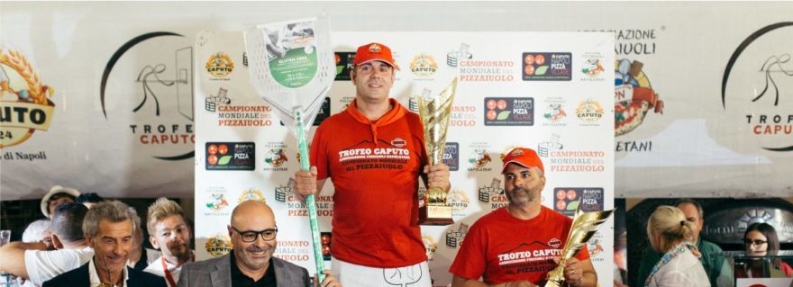 Napoli: Giuseppe Esposito è il nuovo campione del Mondo nella categoria della “Pizza Gluten Free”