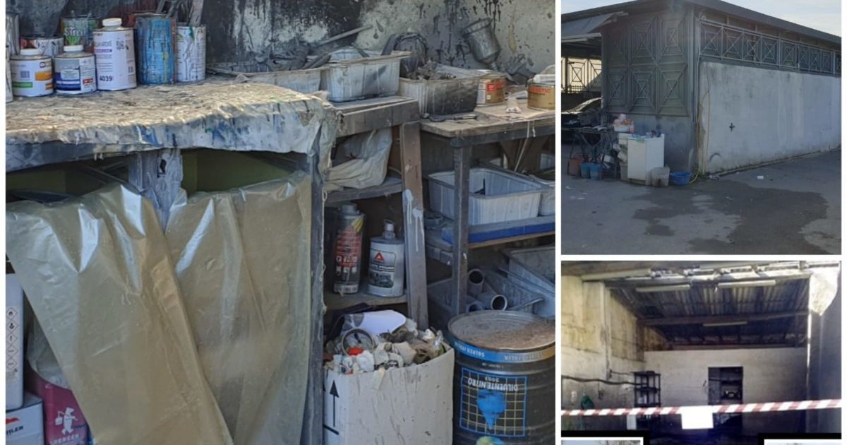 Terra dei Fuochi: Blitz in due aziende che sversavano rifiuti, sequestrato autolavaggio e calzaturificio