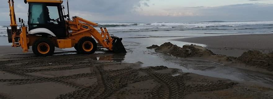 Lago Patria: aperta nuovamente la foce