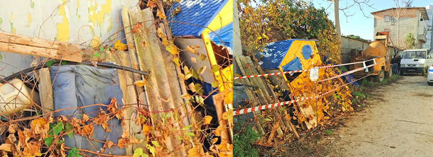 Sant’Antimo: La Polizia Locale sequestra amianto, denunce