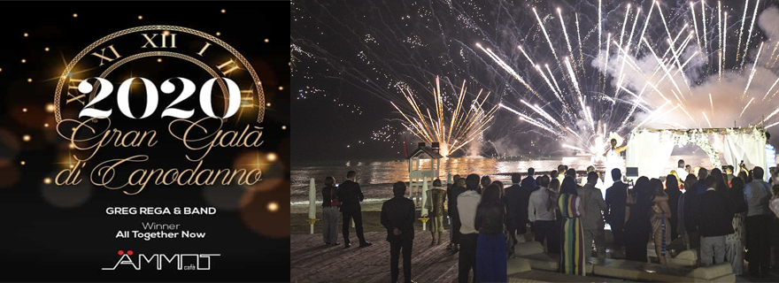 Capodanno 2020. Gran Galà all’Ammot, Marina di Varcaturo: il menu e la show band di Greg Rega