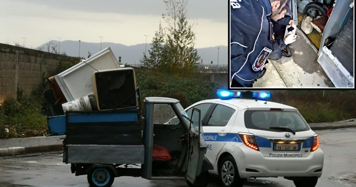 Frattamaggiore: “Apecar” fuorilegge e trasporto abusivo di rifiuti, due  denunciati