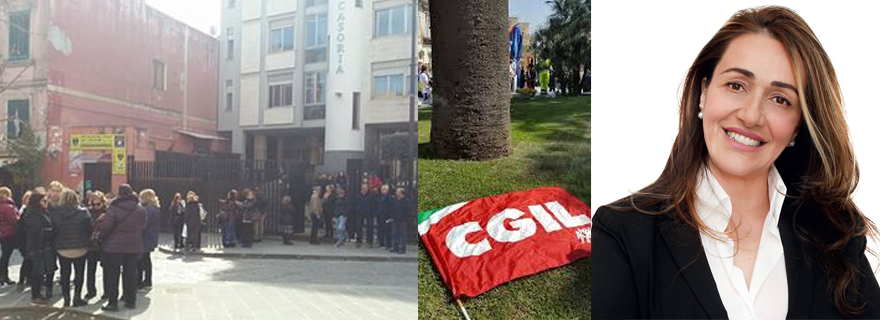 La CGIL, da stamane con il presidio fisso al palazzo municipale di Casoria a difesa di 24 lavoratori del settore manutenzioni, incassa il sostegno del Gruppo di Angela Russo