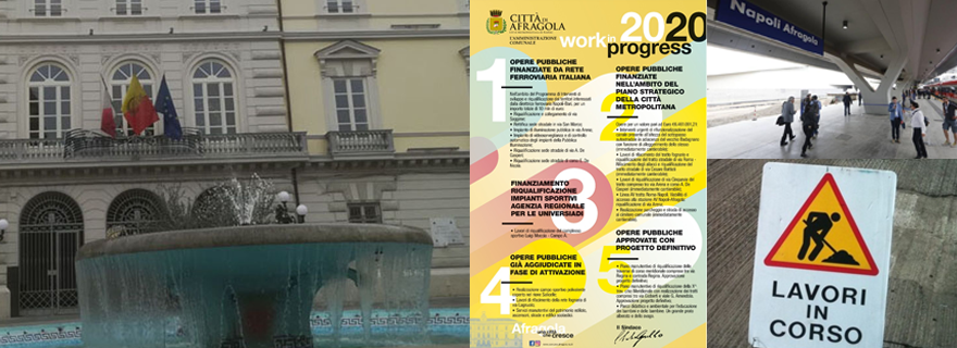 Pioggia di milioni di euro nel 2020 per la Città di Afragola: ecco il piano di opere dell’amministrazione per l’anno in corso