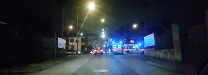 Afragola: Incidente stradale in via Oberdan nella notte
