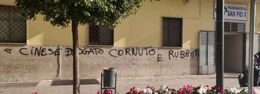 Vergogna ad Afragola: Insulti su viale Sant’Antonio contro i cinesi