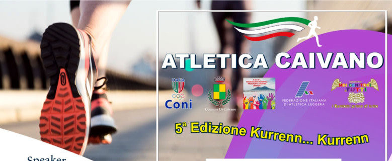 Coronavirus: rinviata la gara Kurrenn Kurrenn dell’Atletica Caivano