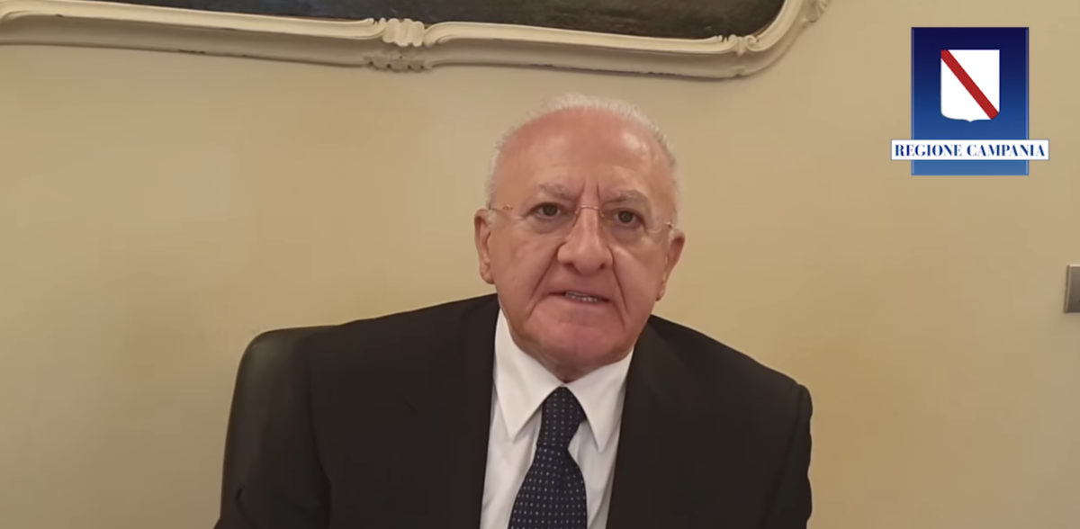 Coronavirus, il Presidente De Luca: “Chiusi barbieri, parrucchieri e centri estetici”