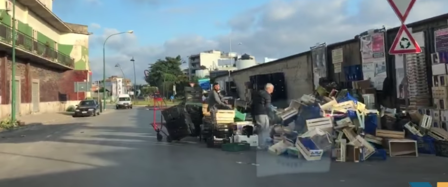 Minacce al direttore di NanoTv: le immagini del mercato ortofrutticolo di Afragola non piacciono e partono le minacce sulla rete