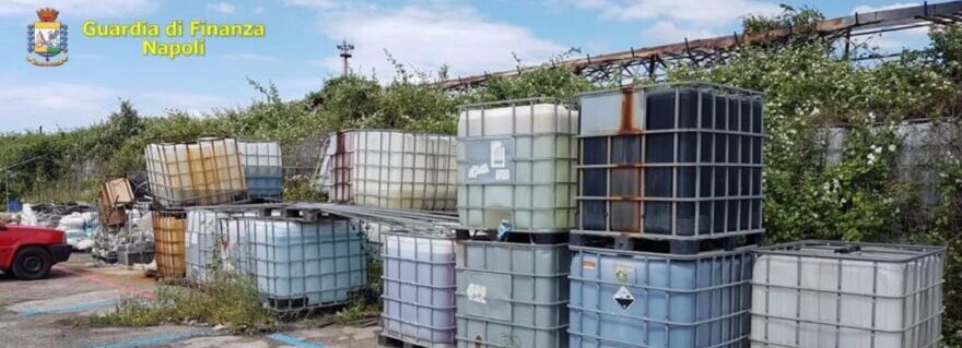 Cercola: Detersivi spacciati come igienizzanti, sequestro della Guardia di Finanza