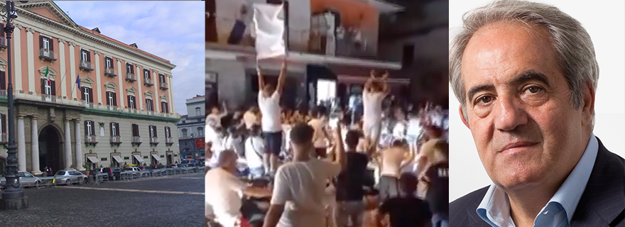 Afragola: “Corteo” per Antonio, interviene il Sindaco: Situazione intollerabile, chiamato il Prefetto