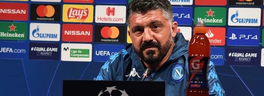 Napoli, Gattuso: “Affrontare il Barcellona è come trovarsi davanti l’Everest. Bisogna ricordare da dove siamo partiti”
