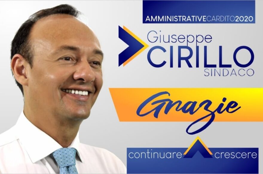 Cardito: Giuseppe Cirillo riconfermato Sindaco