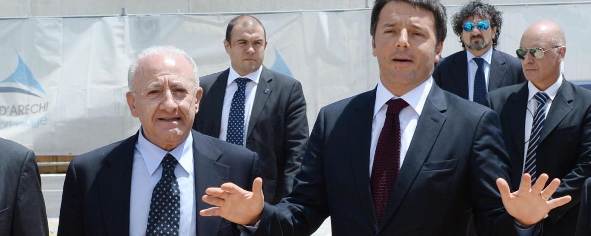 Regionali, L’endorsemet di Renzi: “Se fossi campano voterei De Luca e Italia Viva”
