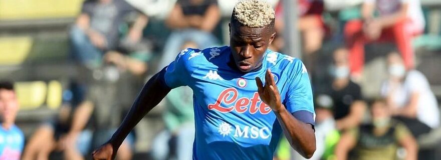 Napoli- Teramo: 4-0. Show di Osimhen