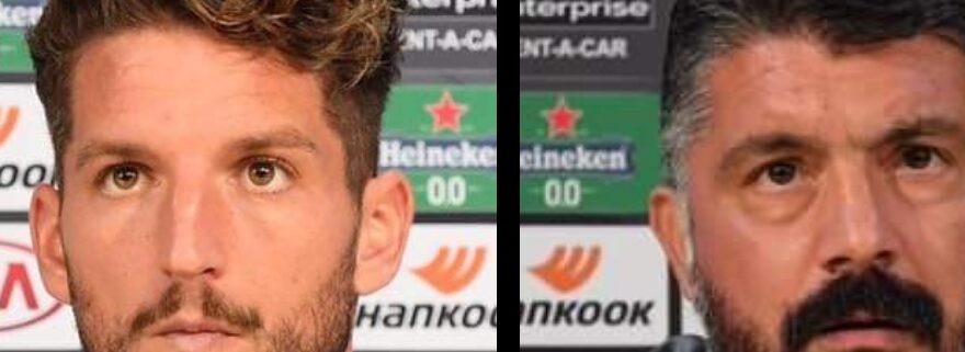 Napoli, Gattuso e Mertens: “L’Europa League è un nostro obiettivo”