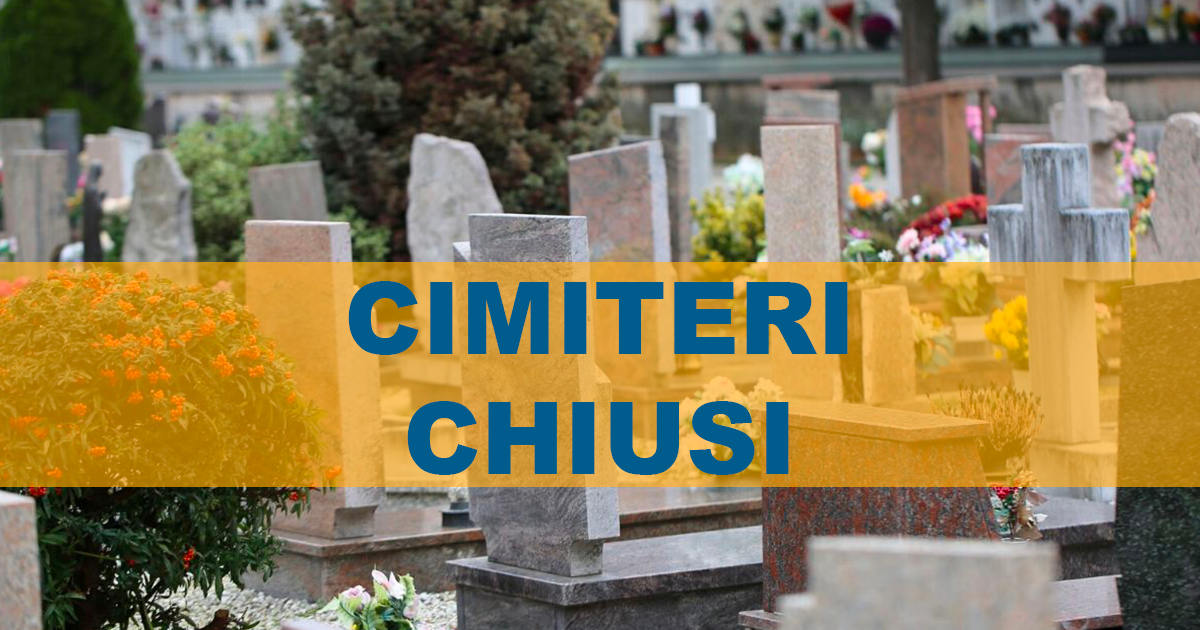 Cimiteri chiusi in tutti i comuni Atellani e Aversani
