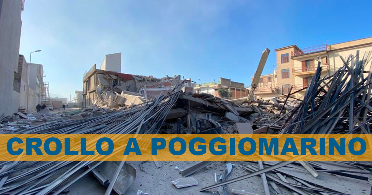 Poggiomarino: Crolla mobilificio Cutolo, ci sono feriti