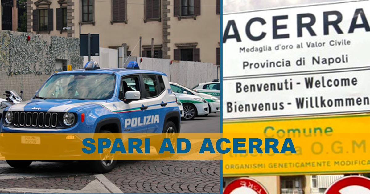 Acerra: Sparato per una lite di viabilità