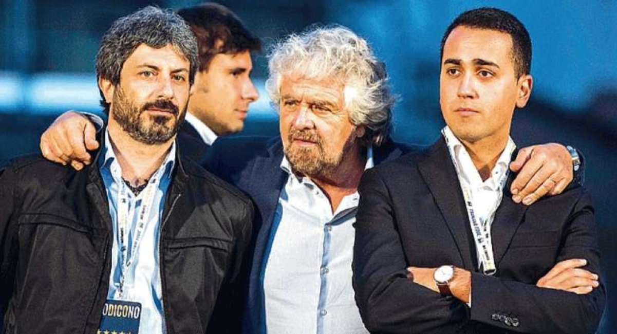 M5s, Domenica la Kermesse ma il partito ormai nelle mani di Di Maio e Fico